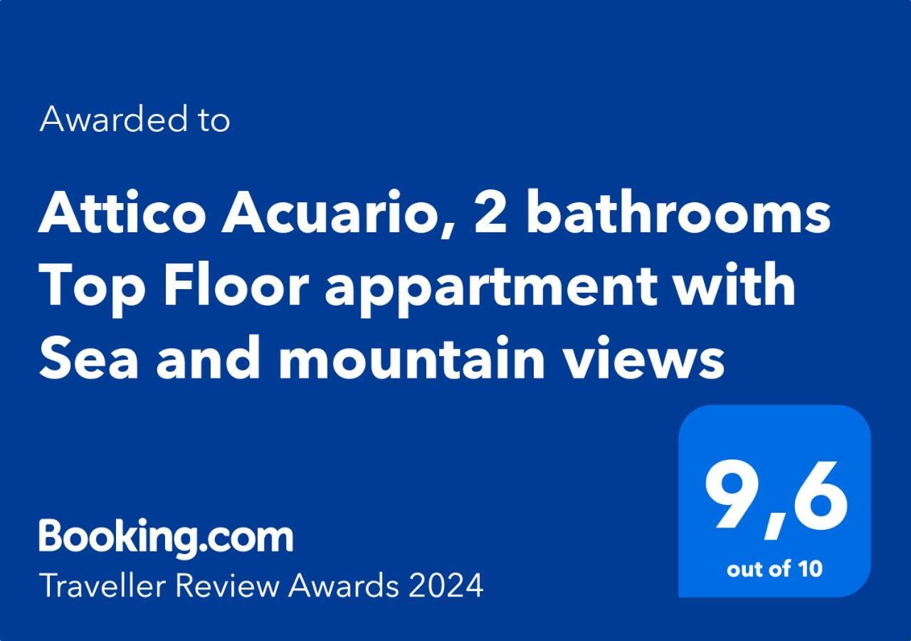 Attico Acuario, 2 Bathrooms Top Floor Appartment With Sea And Mountain Views Benalmádena Exteriör bild